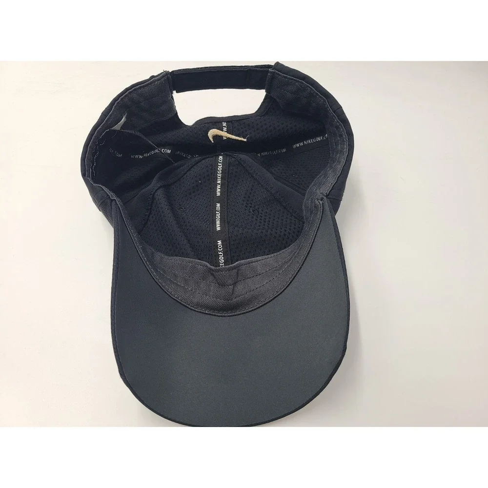 Nike Golf Adjustable Hat Cap Polyester Tennis‎ Pickeball Casual Men Women Black